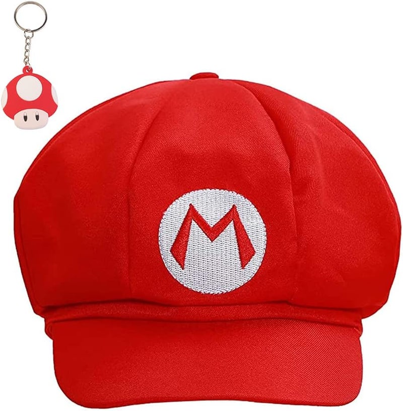 EIKOU Red & Green Cap Baseball Cap - Octagonal Pattern Classic Hat for Halloween Cosplay & Unisex 4 Seasons - Image 1